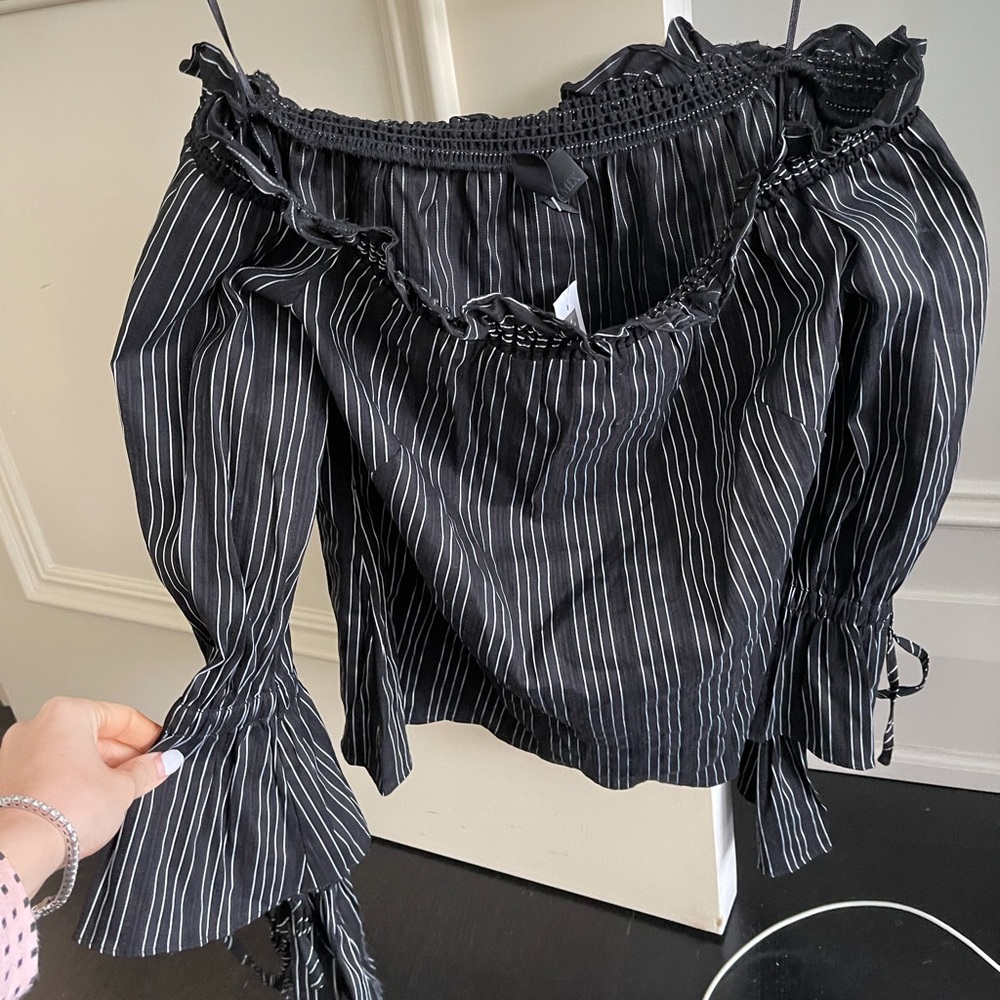 Intermix off the shoulder top